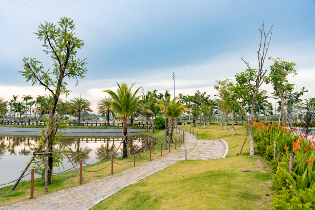 Công viên khu nhà ở xã hội Nam Long 2